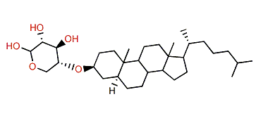 5a-Cholestane-3b-ol 3-O-b-D-xylopyranoside